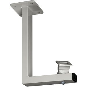 Videotec WCM3A Ceiling Mount Bracket, 15kg Charging Load Capacity, Steel, White