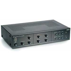 Bosch Audio LBB 1925/10 PLENA System Pre-Amplifier, 6-Zone, 2-Channel Distribution System Unit