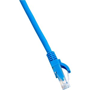 W Box WBXC5EBL0.5MP5 CAT5e Patch Cable, RJ45, 0.5m, Blue, 5-Pack