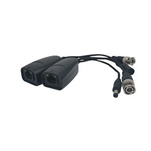 W Box WBXHDBPV1 Power HD Video Balun, 1 x Pigtal 1 x STD, up to 200m, 2-Pack