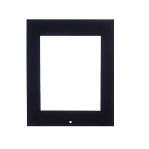 2N IP Verso 1-Module Intercom Frame, Flush Mount, Black