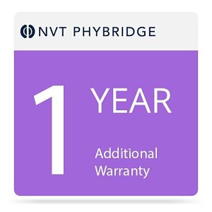 NVT Phybridge NV-SNGL-MTNC-1 One-Year Extended Warranty for Single or 4-Port Adapters