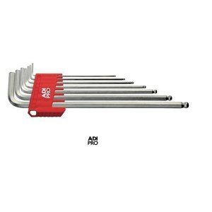 7 Piece Ball End Hex L Key Set Long Arm