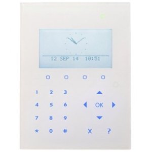 Vanderbilt SPCK521.100-N Compact Keypad with Graphical Display, Card Reader and Audio