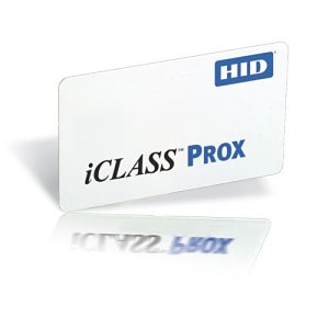 HID 1336LGGMN DuoProx II 1336 Printable Prox Card with Magnetic Stripe, Programmed, Glossy Front and Back, Matching Numbers, No Slot