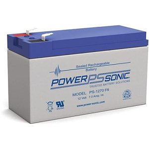 Power Sonic PS1270VDS-V0  General Purpose Series Rechargeable Sealed Lead Acid Battery 12V 7 AH