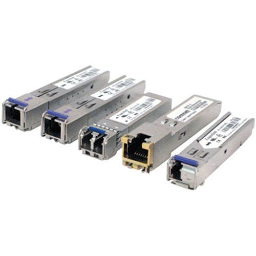 ComNet SFP-16 Small Form-Factor Pluggable Copper and Optical Fiber Transceiver, 10/100/1000 Mbps, 850nm, 550m, LC, 2 Fiber, MSA Compliant