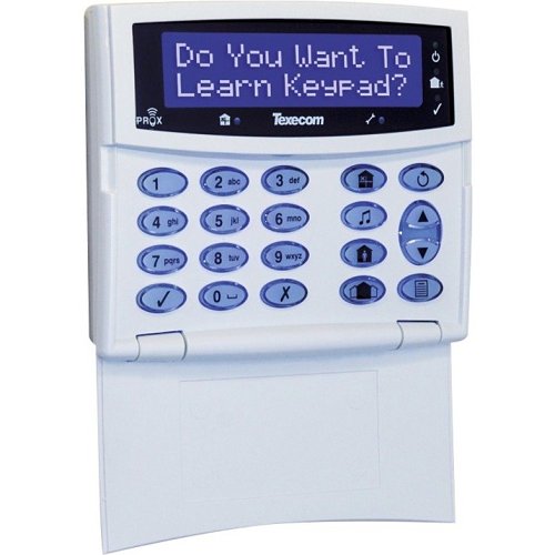 Texecom GCE-0001 Premier Elite Series, Wireless LCD Keypad LCDLP-W