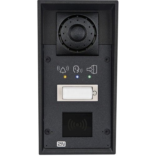 2N IP Force 1-Button Intercom Door Station Module with 10W Speaker