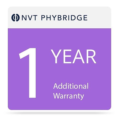 NVT Phybridge NV-24PT-MTNC-1 One-Year Extended Warranty for Use With 24-Port Managed Switches