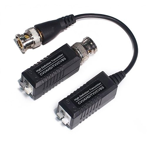 W Box WBXHDBP1 HD Video Balun, 1 x Pigtal 1 x STD, 2-Pack