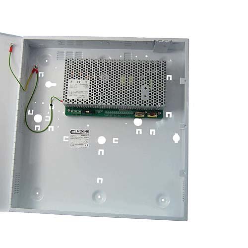 Elmdene G2410BM-E Switch Mode Power Supply Unit with Battery Monitoring, 24V DC 10A, H420xW400xD80mm