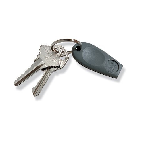 HID 1346LNSMN ProxKey III 1346 Key Fob, Programmed, Black Front, Logo Back, Sequential Matching Numbers