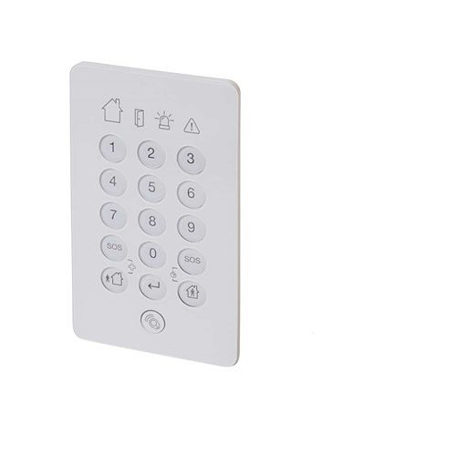 Vanderbilt WKP-SIM Wireless Keypad for SCP2 Wireless System, Inclues 2 Fobs